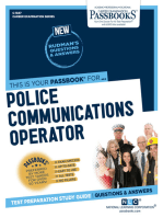 Police Communications Operator: Passbooks Study Guide