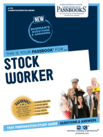 Stock Worker: Passbooks Study Guide