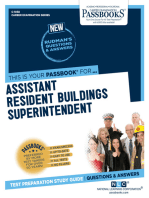 Assistant Resident Buildings Superintendent: Passbooks Study Guide