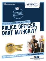 Police Officer, Port Authority: Passbooks Study Guide