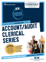 Account/Audit Clerical Series: Passbooks Study Guide