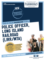 Police Officer, Long Island Railroad (LIRR/MTA): Passbooks Study Guide
