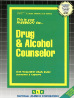 Drug & Alcohol Counselor: Passbooks Study Guide