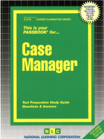 Case Manager: Passbooks Study Guide