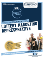 Lottery Marketing Representative: Passbooks Study Guide