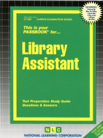 Library Assistant: Passbooks Study Guide
