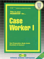 Case Worker I: Passbooks Study Guide