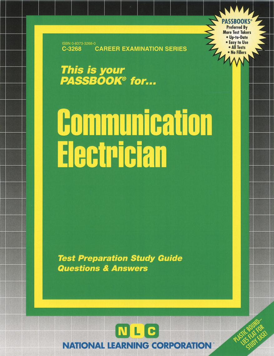 Communication Electrician by National Learning Corporation