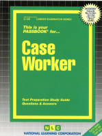 Case Worker: Passbooks Study Guide