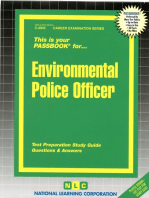 Environmental Police Officer: Passbooks Study Guide