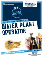 Water Plant Operator: Passbooks Study Guide