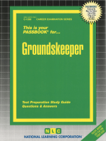 Groundskeeper: Passbooks Study Guide
