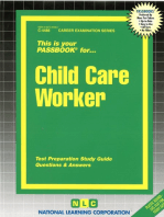 Child Care Worker: Passbooks Study Guide