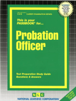 Probation Officer: Passbooks Study Guide