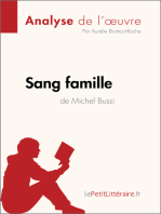 Sang famille de Michel Bussi (Analyse de l'oeuvre): Analyse complète et résumé détaillé de l'oeuvre