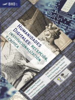 Humanidades Digitales: recepción, institucionalización y crítica