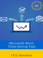 Microsoft Word Time Saving Tips