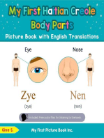 My First Haitian Creole Body Parts Picture Book with English Translations: Teach & Learn Basic Haitian Creole words for Children, #7