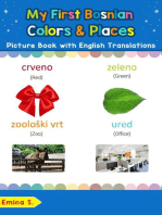 My First Bosnian Colors & Places Picture Book with English Translations