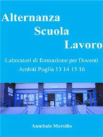 Alternanza Scuola Lavoro: Laboratori di formazione per Docenti Ambiti Puglia 13 14 15 16