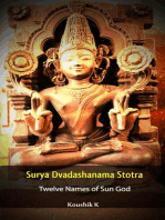 Surya Dvadashanama Stotra 