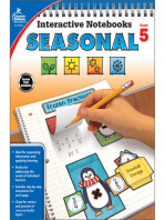 Interactive Notebooks Seasonal, Grade 5