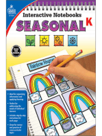 Interactive Notebooks Seasonal, Grade K