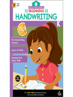 Beginning Handwriting, Grades K - 1