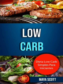 Low Carb: Dieta Low Carb Simples Para Iniciantes