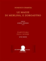 Le magie di Merlina, e Zoroastro: (Partitura - Full Score)