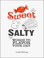 Sweet & Salty: Words to Flavor Your Day