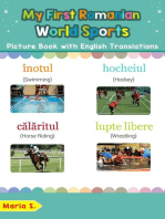 My First Romanian World Sports Picture Book with English Translations: Teach & Learn Basic Romanian words for Children, #10