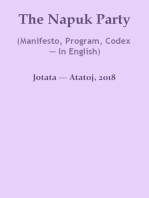 The Napuk Party (Manifesto, Program, Codex — In English)