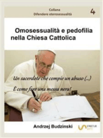 Omosessualità e pedofilia nella Chiesa Cattolica
