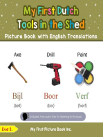 My First Dutch Tools in the Shed Picture Book with English Translations