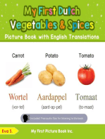 My First Dutch Vegetables & Spices Picture Book with English Translations