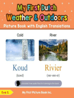 My First Dutch Weather & Outdoors Picture Book with English Translations