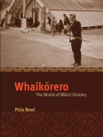 Whaikorero: The World of Maori Oratory