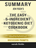 Summary: Jen Fisch's The Easy 5-Ingredient Ketogenic Diet Cookbook: Low-Carb, High-Fat Recipes for Busy People on the Keto Diet
