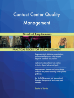 Contact Center Quality Management Standard Requirements