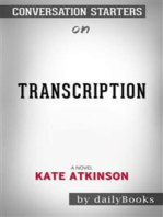 Transcription: A Novel by Kate Atkinson | Conversation Starters