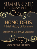 Homo Deus - Summarized for Busy People