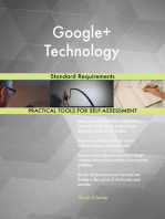 Google+ Technology Standard Requirements