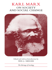 Read Karl Marx On Society And Social Change Online By Karl Marx Books