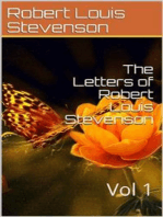 The Letters of Robert Louis Stevenson — Volume 1