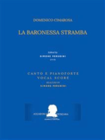 La baronessa stramba (Canto e pianoforte - Vocal Score)