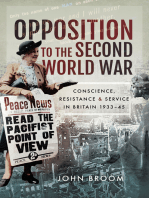 Opposition to the Second World War: Conscience, Resistance and Service in Britain, 1933–45