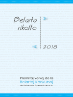 Belarta rikolto 2018 (Premiitaj tekstoj de la Belartaj Konkursoj 2018 de UEA)