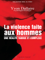 La violence faite aux hommes : une réalité taboue et complexe