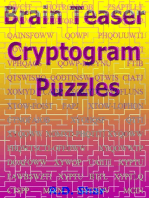 Brain Teaser Cryptogram Puzzles